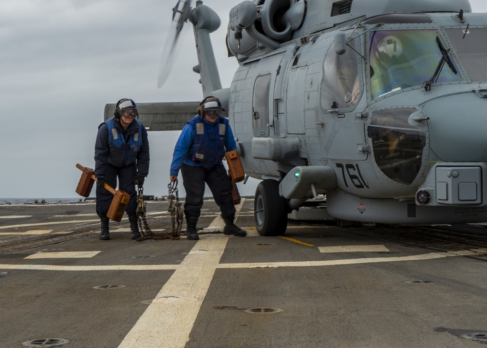 USS Bainbridge Deployment