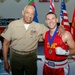 SMMC at USMC boxing match with Royal Marines