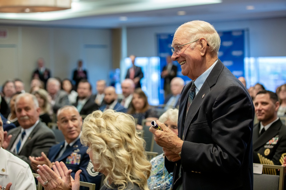 SMMC speaks at Geico Military Service Awards Ceremony