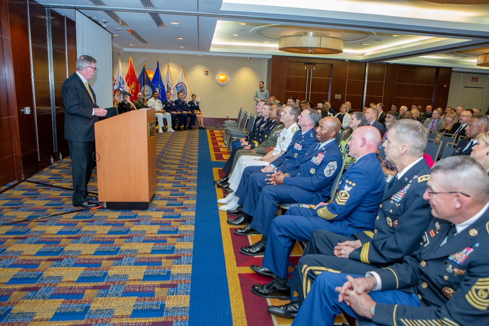 SMMC speaks at Geico Military Service Awards Ceremony