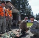 Washington Air Guard security forces train UW cadets in small unit tactics