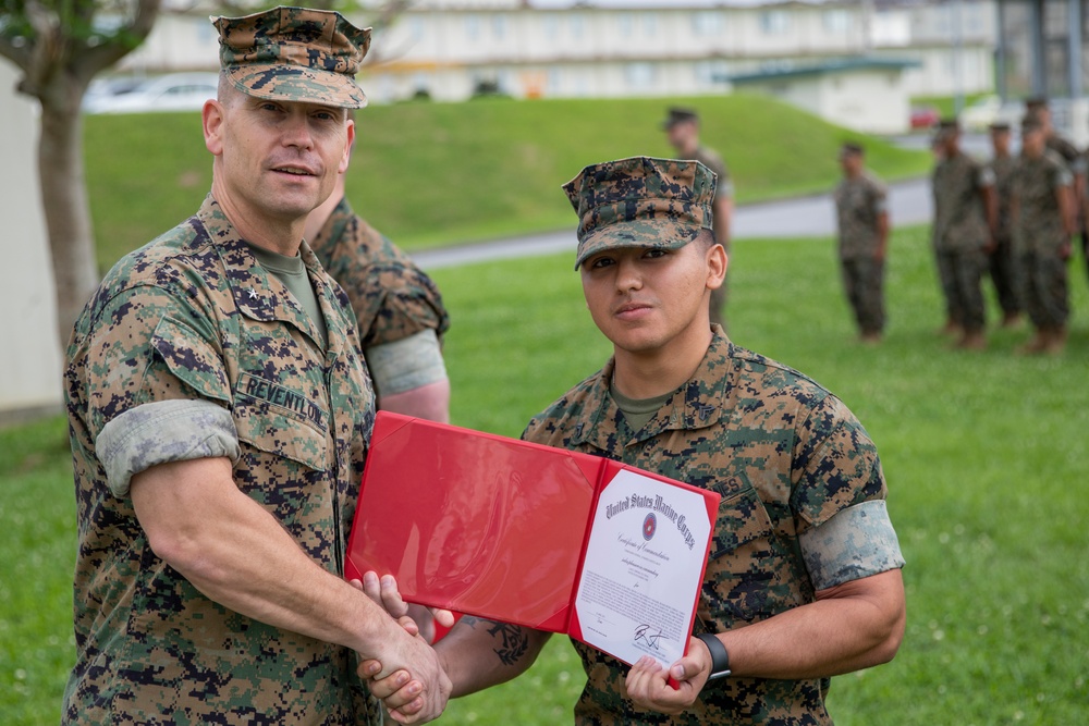 3rd MLG Names NCO and Marine of the Quarter!