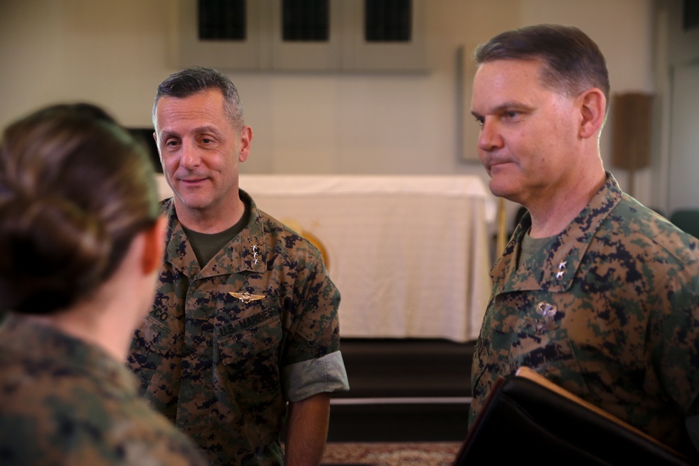 DVIDS - Images - Lt. Gen. Rocco & Sgt. Maj. Black MFEA visit [Image 1 of 6]