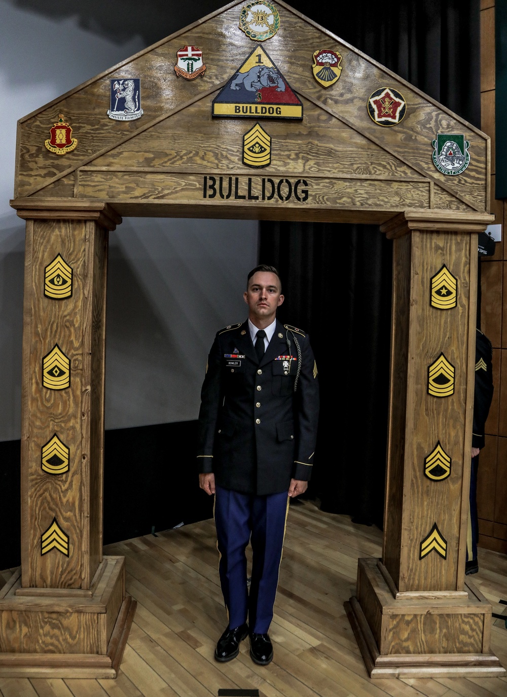 Sapper Steel NCO Induction Ceremony