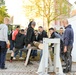 Soldiers and Locals Celebrate Maypole Day in Illesheim, Germany