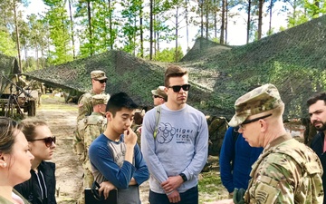 Students from Princeton University’s Woodrow Wilson School of Public and International Affairs visited the Joint Readiness Training Center