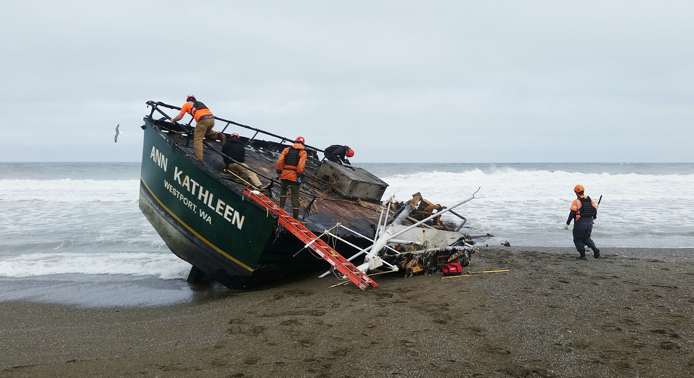 Coast Guard responds to Ann Kathleen incident