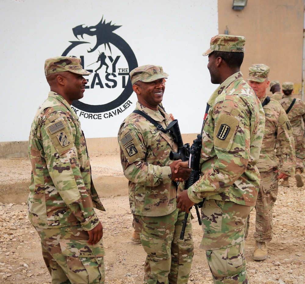 529th CSSB Promotions and Award Ceremony for Sgt. Jake Merriman, Sgt. Allen Hines, and Sgt. Roger Jackson