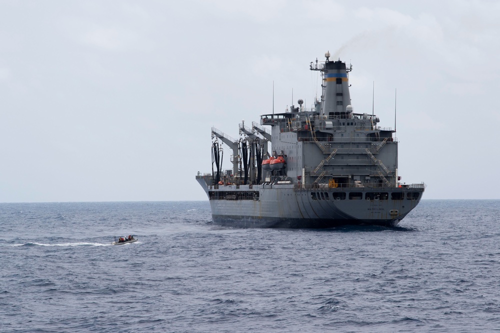 USS Pioneer replenishment-at-sea