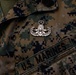 Gunnery Sgt. Michael Lesterick receives the Master EOD Breast Insignia