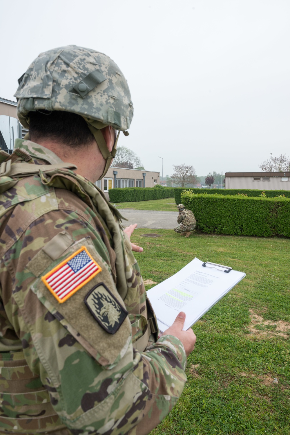 39th Strategic Signal Battalion Practices Warrior Tasks