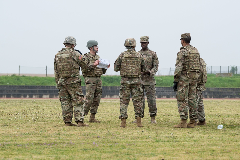 39th Strategic Signal Battalion Practices Warrior Tasks