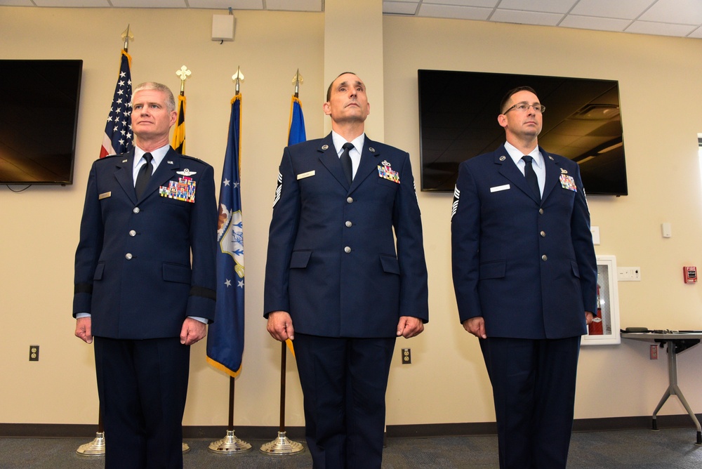 175th Wing Command CMSgt Dulski Retirement