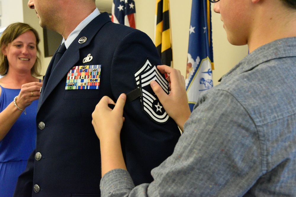 175th Wing Command CMSgt Dulski Retirement