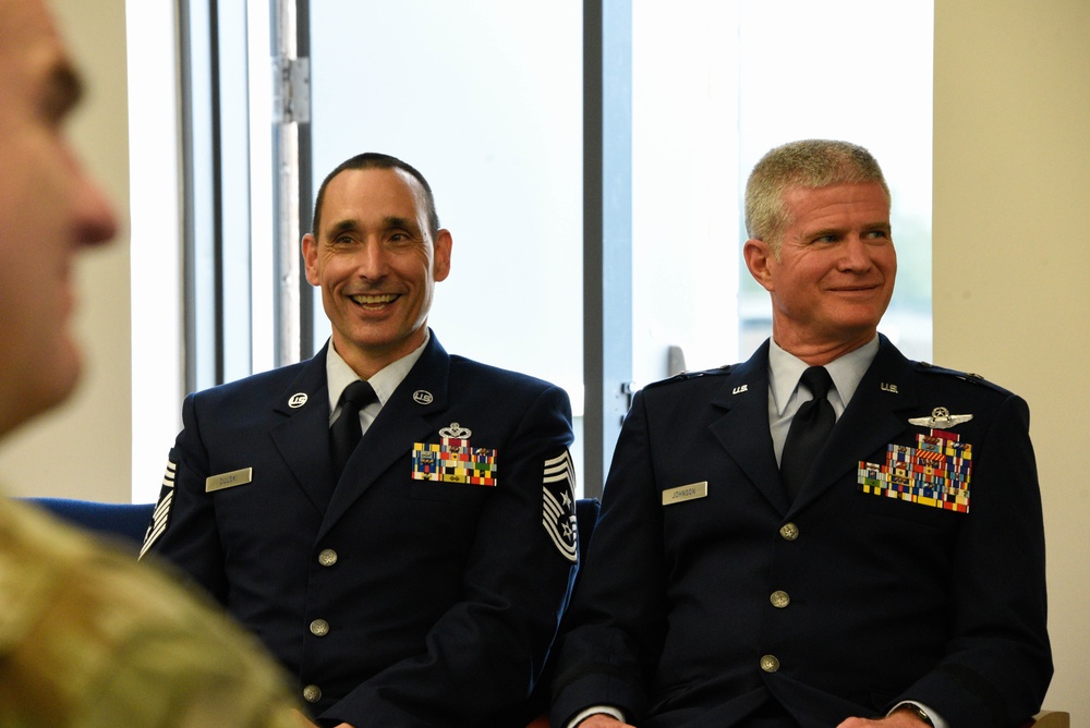 175th Wing Command CMSgt Dulski Retirement