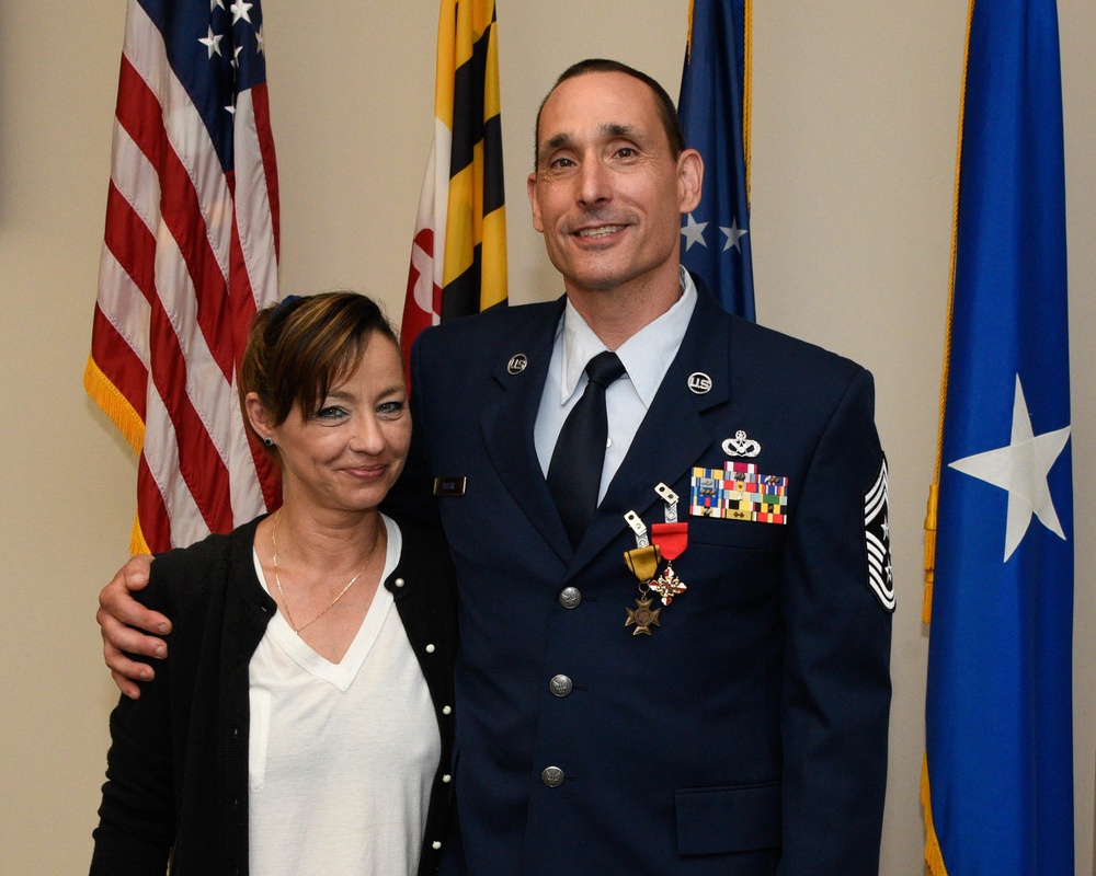 175th Wing Command CMSgt Dulski Retirement