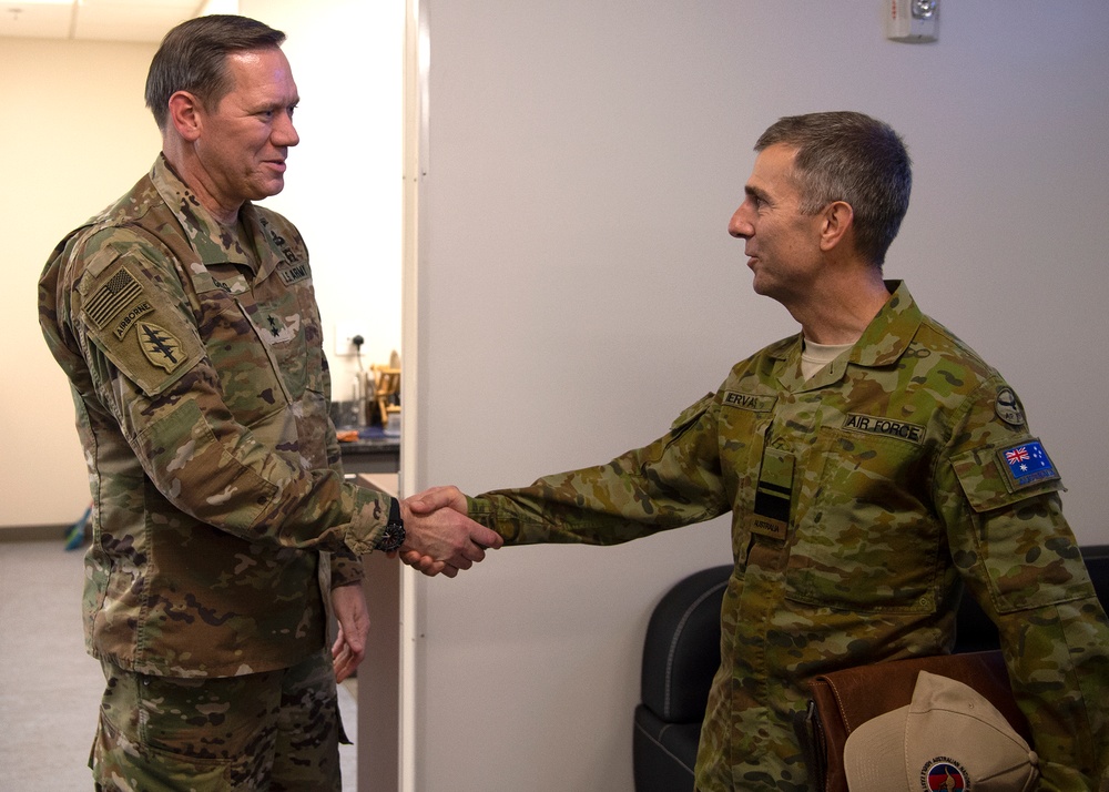 Australian Air Vice-Marshal Office Call