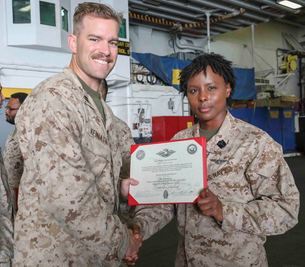 22nd MEU Medical Award Ceremony