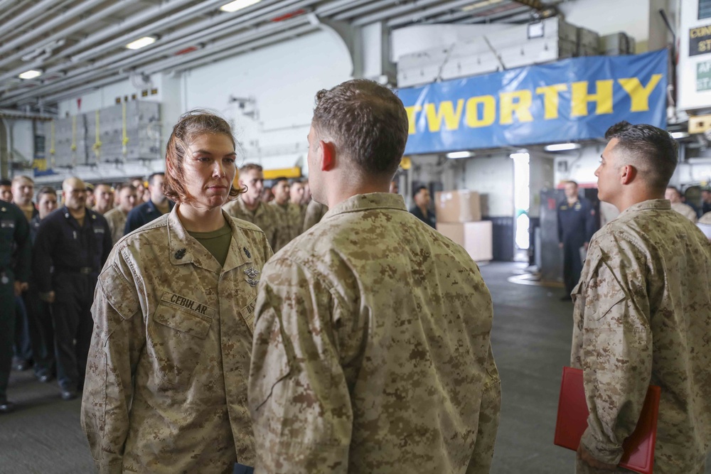 22nd MEU Medical Award Ceremony