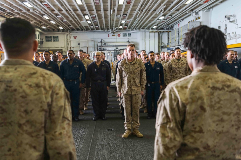 22nd MEU Medical Award Ceremony