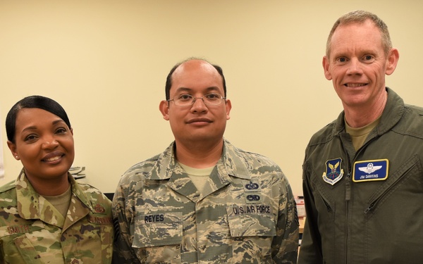 8th AF/CC, 8th AF/CCC visit Dyess
