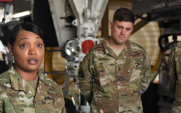 8th AF/CC, 8th AF/CCC visit Dyess
