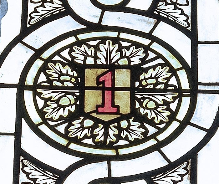 1st Infantry Division in Stained Glass