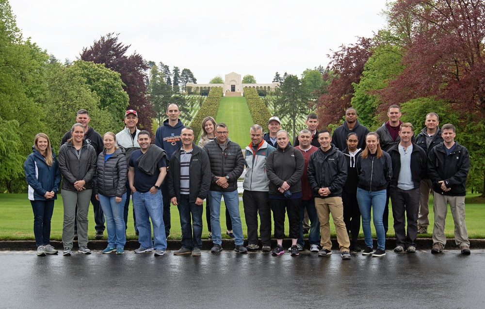 1st CAB Staff Visits Meuse-Argonne American Cemetary