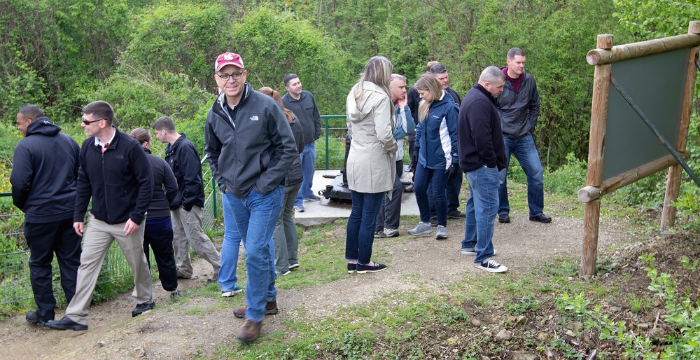 1st CAB Staff Visits WWI Battle Field, Meuse-Argonne, France