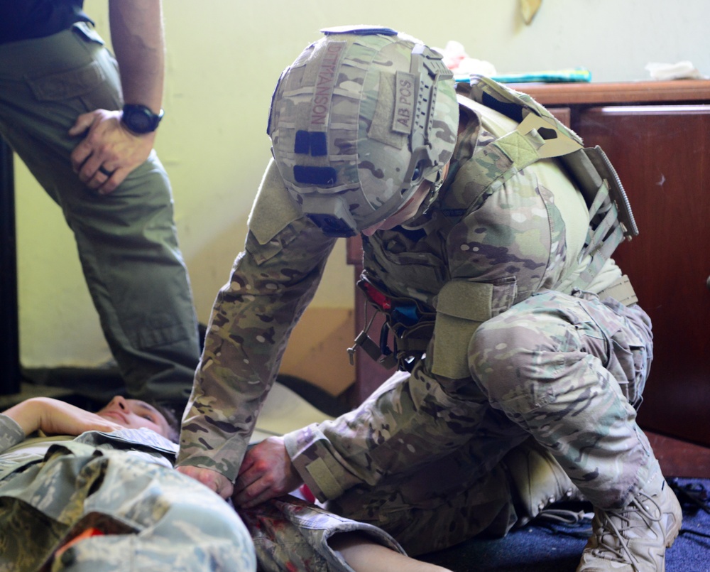 EOD tech attend tactical combat casualty care course