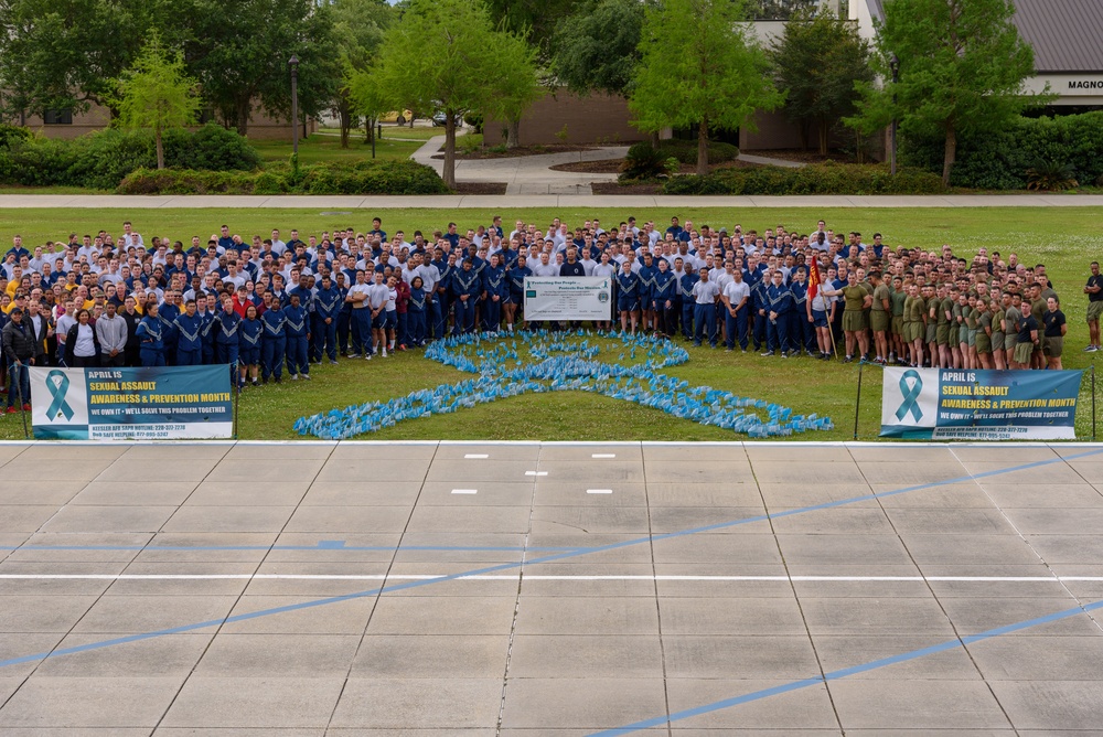 CNATTU KEESLER SAPR TEAM HOSTS JOINT FORCE SAAPM RUN