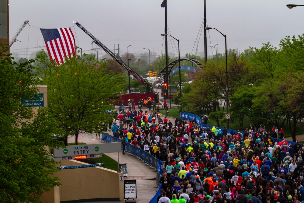 Representing at the 500 Festival Mini-Marathon