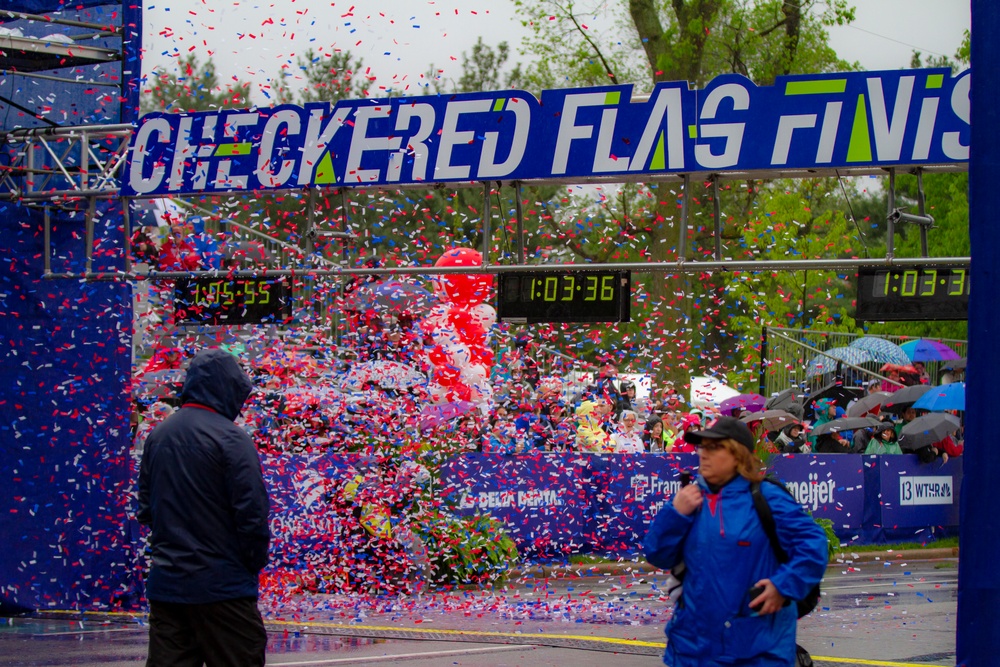 Representing at the 500 Festival Mini-Marathon