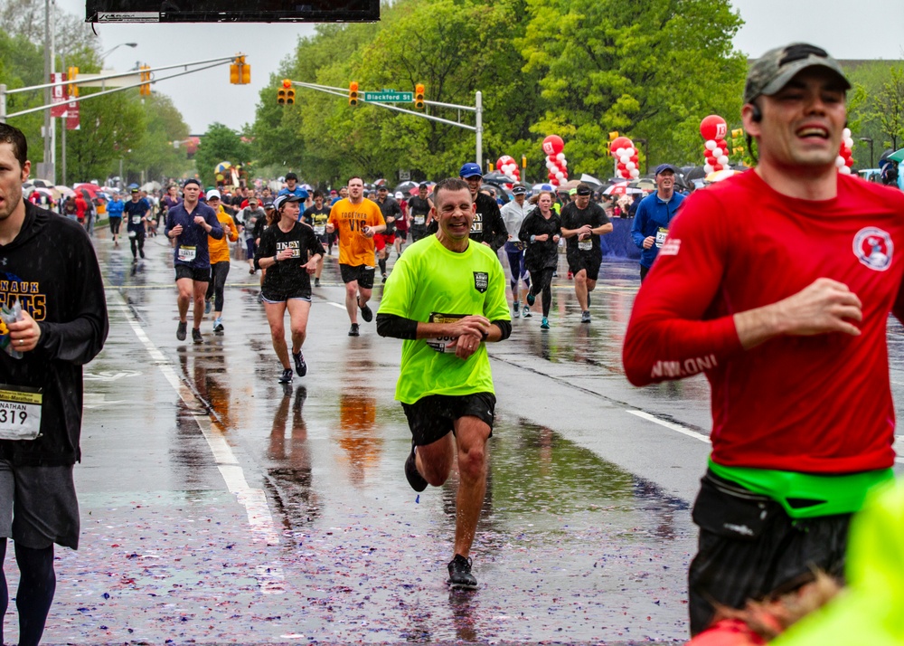 Representing at the 500 Festival Mini-Marathon