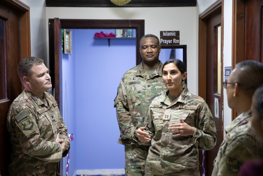 DVIDS - Images - Chaplain Khalid Shabazz visits U.S. ARCENT Region ...