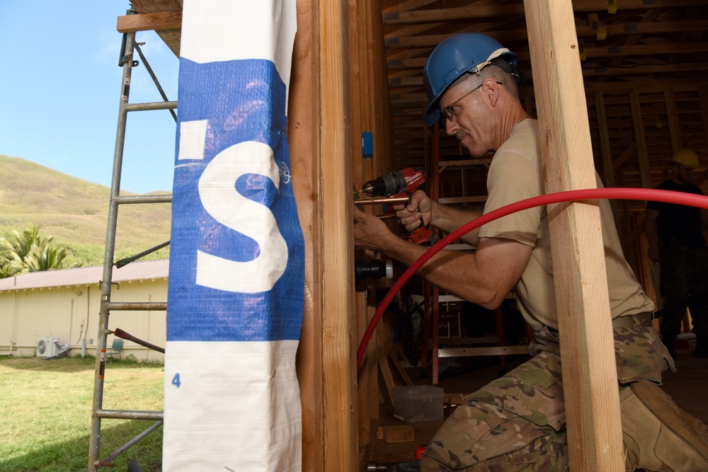 169th Civil Engineer Squadron trains at Bellows Air Force Station