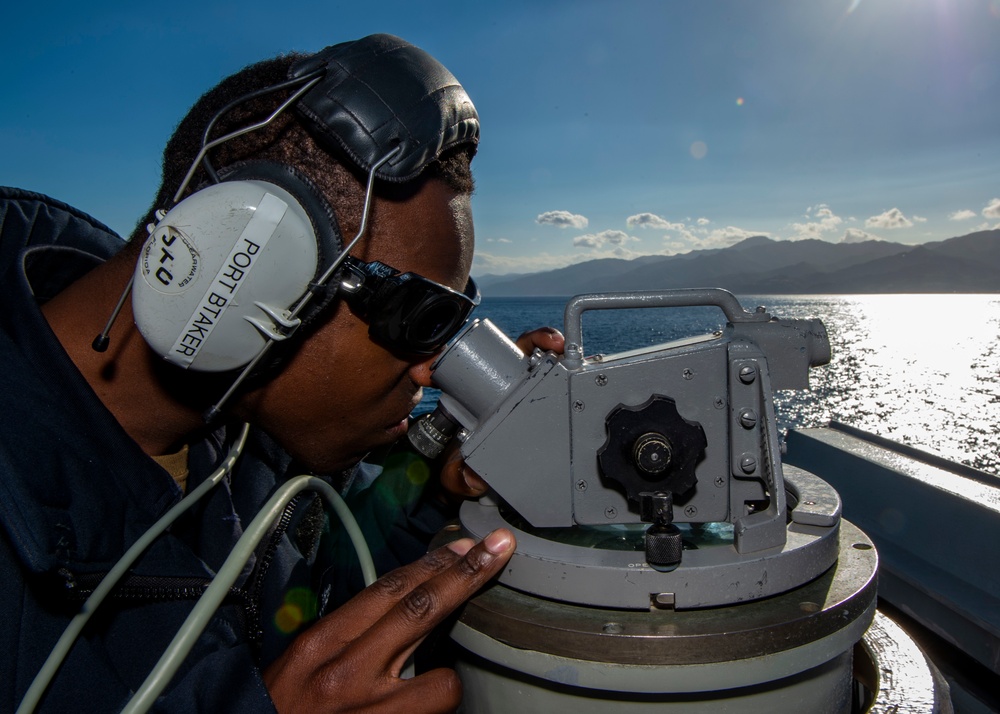 USS Bainbridge Deployment