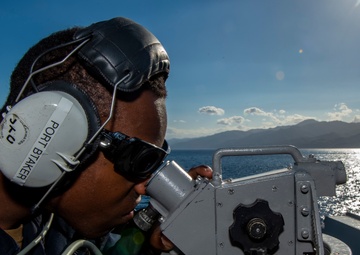 USS Bainbridge Deployment