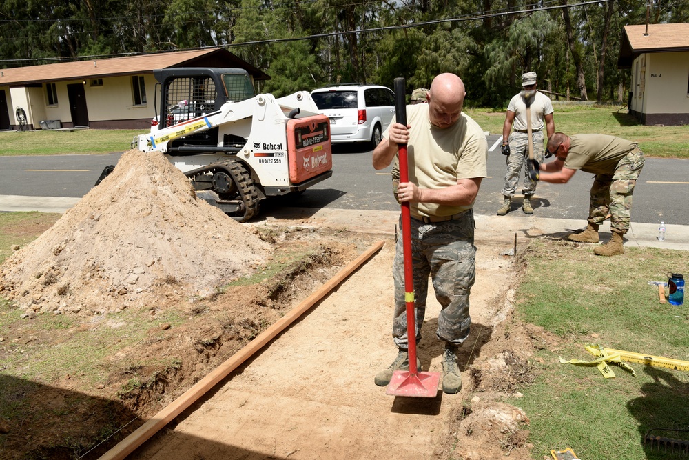 169th Civil Engineer Squadron trains at Bellows Air Force Station