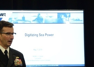 SPAWAR Discusses the Importance of Digitizing Sea Power at Sea-Air-Space 2019