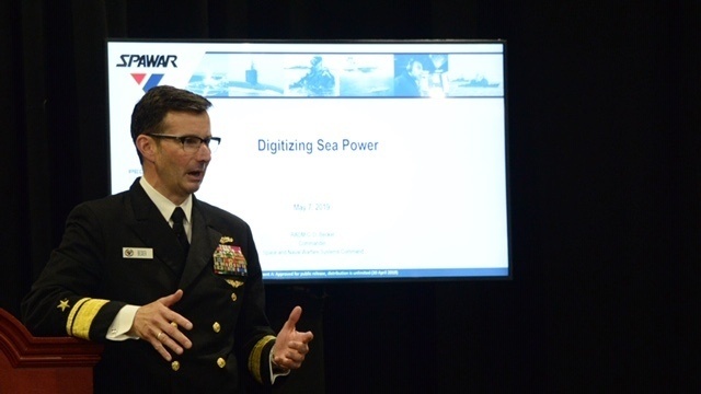 SPAWAR Discusses the Importance of Digitizing Sea Power at Sea-Air-Space 2019