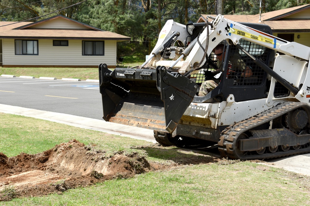 169th Civil Engineer Squadron trains at Bellows Air Force Station