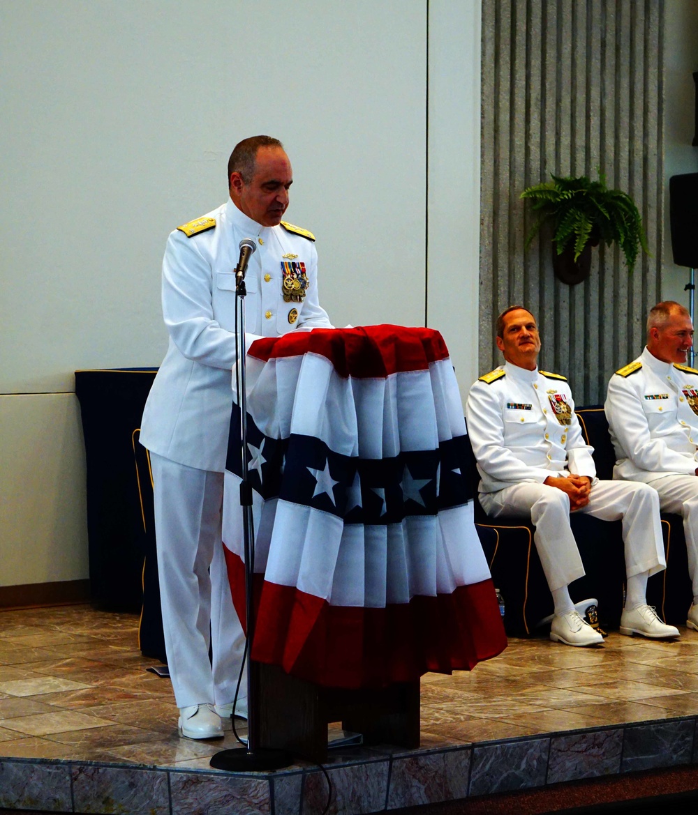 Commander, Submarine Group 10 Holds Change of Command