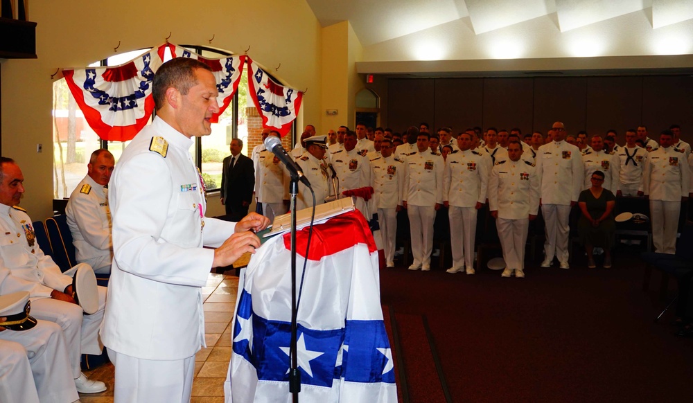 Commander, Submarine Group 10 Holds Change of Command