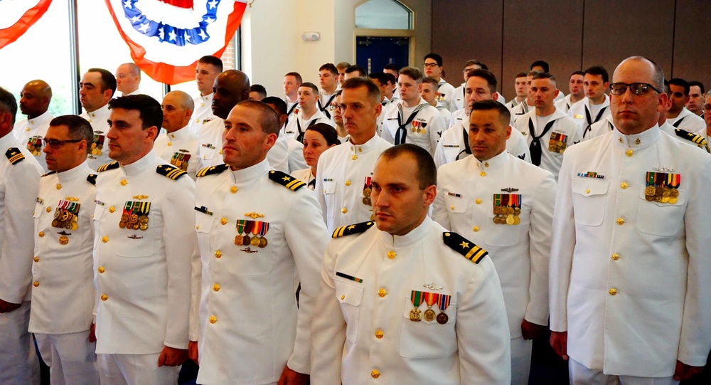 Commander, Submarine Group 10 Holds Change of Command