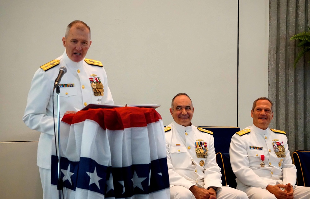 Commander, Submarine Group 10 Holds Change of Command