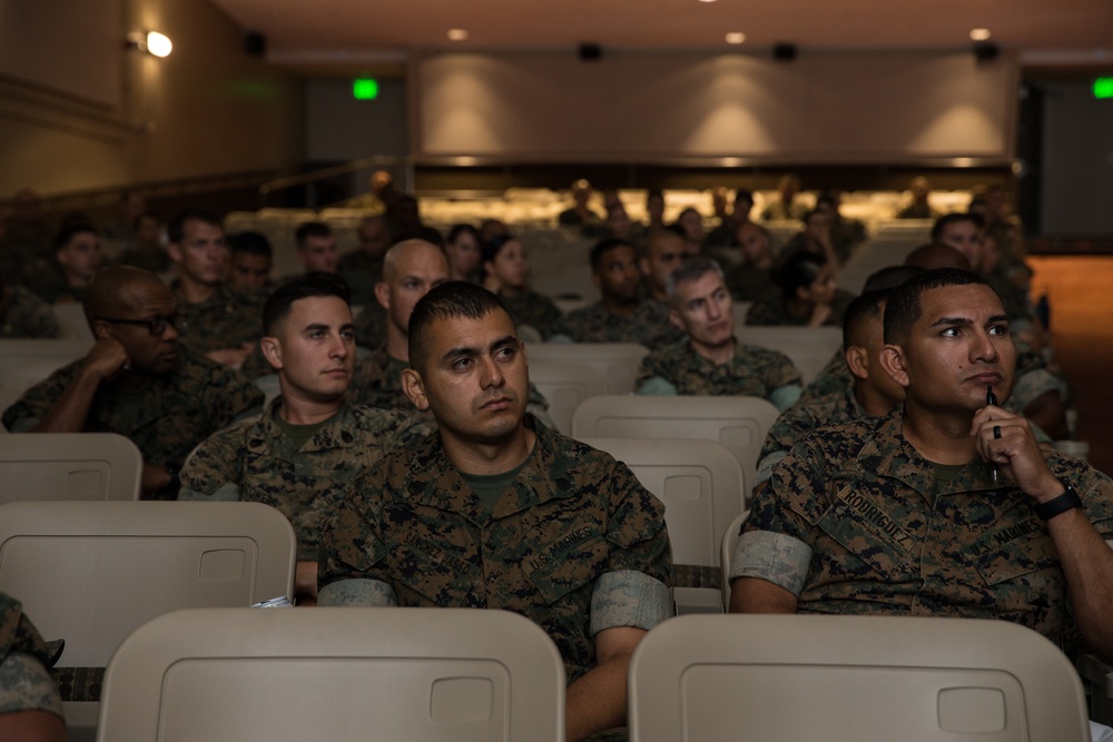 U.S. Marines attend Casualty Assistance Calls Officer training