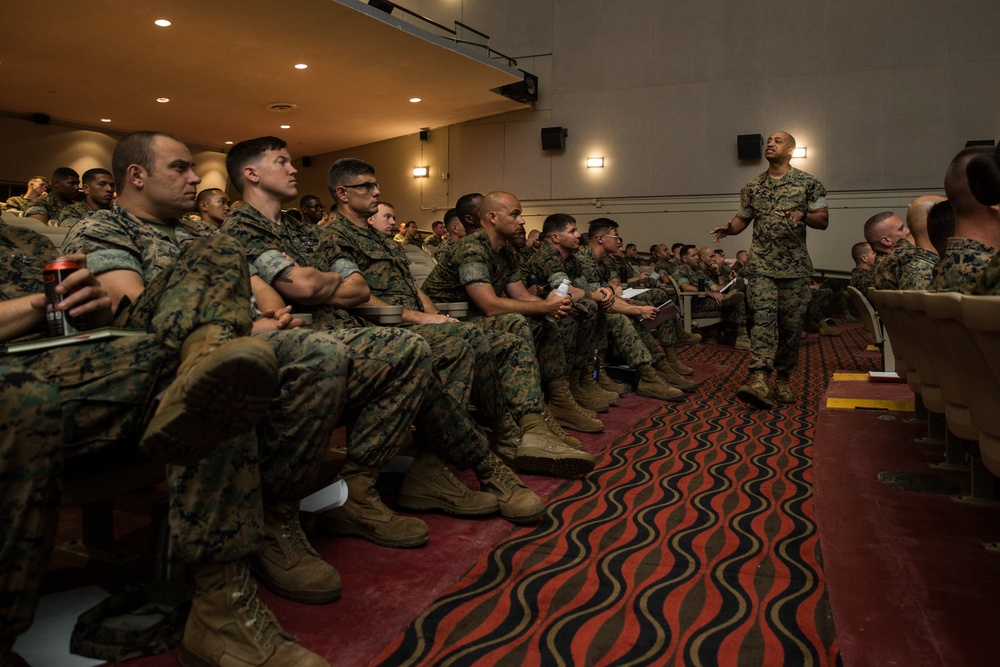 U.S. Marines attend Casualty Assistance Calls Officer training