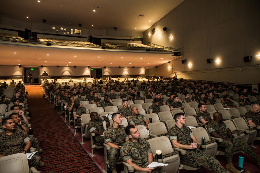 U.S. Marines attend Casualty Assistance Calls Officer training