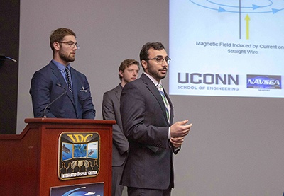 Senior design and capstone projects by college students address Navy needs